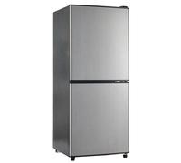 Frigorífico Mini Welltin BCD-106W Defrost 102cm 106L E Plateado y negro
