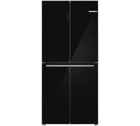 Frigorífico multipuerta Bosch KMC85LBEA - Cristal negro / 183 x 85 cm