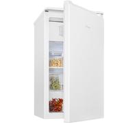Frigorífico pequeño Bomann con congelador - 91 L - 2 estantes y cajón para verduras - 0°~ 8°C - Mininevera - Minibar silencioso - Frigorífico KS 7254 Blanco