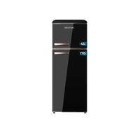 Frigorífico Retro 215L Negro: Estilo, Eficiencia y Funcionalidad Energética de Cecotec
