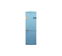 Frigorífico retro combi azul, 190cm de alto y 60 de ancho, capacidad