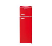 Frigorífico Retro Vintage Rojo 2 Puertas 246L