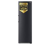 Frigorífico Una Puerta antihuellas, 413L, Negro-grisáceo mate - GLM71MCCSX