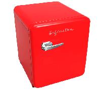 FRIGORIFICO UNA PUERTA INFINITON CL-V48 F ALTO 49,3 CM ANCHO 45 CM ROJO
