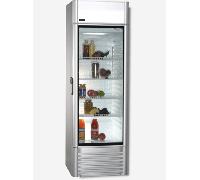 frigorifico una puerta rommer xls-280 t pc alto 180 cm ancho 60 cm inox