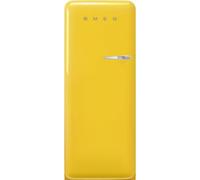 Frigorífico Una Puerta SMEG FAB28LYW6 Defrost 153cm 270L C Amarillo Retro