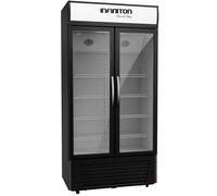 Frigorífico Vitrina Comercial Infiniton FSB-620 Defrost 200cm 565L E Negro Doble Puerta LED