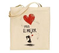 FRIKI FACTORIA Regalo día del padre - Bolsa de tela Tote bag Eres el mejor