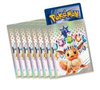 Friki Monkey Fundas para tarjetas de Pokémon, 65 fundas prismáticas, plástico, 2.5 x 3.5 pulg., protección de sobres ETB y Pokémon