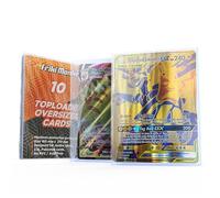 Friki Monkey Juego de 10 fundas protectoras para cartas de Pokémon XXL de 15 x 21 cm, FMTOPXXL10