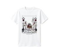Friking Camisetas Orgánicas Unisex San Gonzalo Semana Santa Sevilla L375 Color Blanco Talla XL