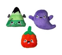Fringe Studio - Juego de Juguetes de Peluche para Perros pequeños, escuadrón Espeluznante, Juego de 3 Piezas, colección PetShop (662130)