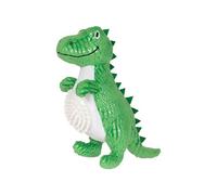 Fringe Studio Plush Dog Toy, Roar and Explore, Teeth and Gum Cleaning TPR Spiky Ball, Pet Shop Collection (314634)