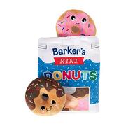 Fringe Studio Plush Dog Toy Set, Interactive Hide and Seek Play, Eat More Hole Foods, Pet Shop Collection (289235)