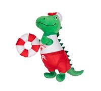 Fringe Studio Plush Dog Toy, TO The Rex-Cue!, Pet Shop Collection (314597)