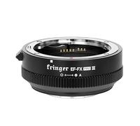 Fringer EF-FX PRO III - Adaptador de lente de enfoque automático con apertura electrónica integrada para objetivos Canon Sigma y Tamron EF compatible con Fuji XT5 X-T50 X-M5 X-H2 X-H2S X-T4 X-T3 X-S20