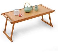 FRINZA Estructura de Cama Ajustable portátil, Patas Plegables Tabla Portable Permanente, Sofá Suelo Tabla Plegable pie Escritorio, Bandeja Desayuno, Laptop Stand(96 * 43 * 39cm)