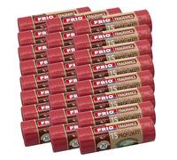 FRIO Aroma - 360 bolsas de basura perfumadas 30 L, 24x15 uds, rosa | Aroma Especias & Canela | 52x58 cm | Bolsas resistentes pequeñas para cocina y reciclaje