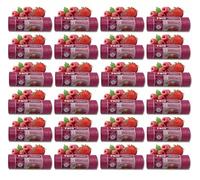 FRIO Aroma - 360 bolsas de basura perfumadas 30 L, 24x15 uds, rosa | Aroma Fresa & Frambuesa | 52x58 cm | Bolsas resistentes pequeñas para cocina y reciclaje