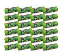 FRIO Aroma - 360 bolsas de basura perfumadas 30 L, 24x15 uds, verde | Aroma Menta & Cítricos | 52x58 cm | Bolsas resistentes pequeñas para cocina y reciclaje