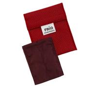 FRIO Bolsa de viaje de insulina pequeña, por par, no necesita hielo ni pilas, para gotas de ojos de tamaño estándar (hasta 10 ml) o botellas, color rojo