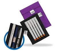 Frio Cartera grande con forro impermeable (morado)