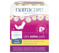 Frío Confort Almohadillas Y Escudos Ultra Extra Largo con Alas 8 Count