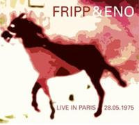 Fripp & Eno Live in Paris 28.05.1975 (CD) Box Set (Importación USA)