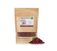 FRISAFRAN | Bayas de Goji Ecológicas 500g | bayas de goji deshidratadas Bio | Bayas secas | Antioxidantes | Refrigerio saludable | Smoothies | Sin Azúcares Añadidos | Frutas enteras | sin azufre