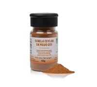 FRISAFRAN | Canela de Ceilán en polvo ECO 40g | Digestivo | especia natural | Combate la fatiga | ceylan-canela | Canela-molida | ceylan | En polvo | sin aditivos | Origen Sri Lanka