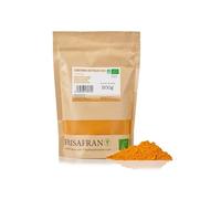 FRISAFRAN | Cúrcuma en Polvo BIO 500g | Digestivo | Ayuda al rejuvenecimiento | Curcuma pura | especia sin aditivos | Suplemento | En Polvo | Cúrcuma-molida | Origen India