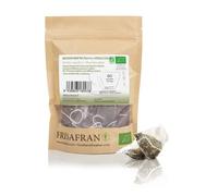 FRISAFRAN | Infusión de Raíz de Regaliz y Menta Ecológica 60 Uds | 120g | Biológica | Digestiva | Té de Regaliz Natural | Directamente del Productor | Origen España
