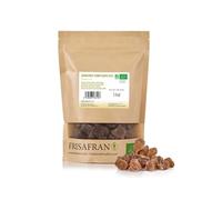 FRISAFRAN | Jengibre en Dados con Fructosa Ecológico 1kg | Rodajas de Jengibre Glaseadas | Caramelos de jengibre en dados | Jengibre Confitado | Superalimento Natural Sin Aditivos | Natural-Orgánico