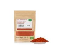 FRISAFRAN | Pimienta Cayena en polvo 100g | Pimienta cayena molida | Ecológica | sin aditivos | Estimula el tracto digestivo | cayena picante | Cayena molida | Origen ★ ESPAÑA