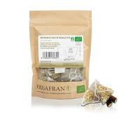 FRISAFRÁN | Pirámides Infusión Bastón Regaliz 60 Unidades | 120g | té de regaliz | paloduz | infusión de palo de regaliz | natural | infusiones | Directamente del productor | cultivado en Navarra