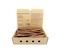 FRISAFRAN | Regaliz de palo Fresco - Humedo | Ecológico | RECIEN COSECHADO | regaliz de palo | Bastones de regaliz | palulu | paloduz | palo dulce | Raíz de regaliz | Directamente del productor | 2kg