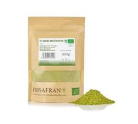 FRISAFRAN | Té Matcha Ecológico 200g | Té en Polvo Orgánico | 100% Natural | té verde matcha bio | exquisito | Té Verde en polvo | Te Vegan-Detox | Batidos-Bebidas | Multivitamínico