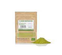 FRISAFRAN | Té Matcha Ecológico 30g | Té en Polvo Orgánico | 100% Natural | té verde matcha bio | exquisito | Té Verde en polvo | Te Vegan-Detox | Batidos-Bebidas | Multivitamínico