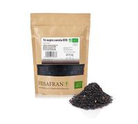 FRISAFRAN | Té Negro Canela Ecológico a Granel 200g | Antioxidante | Energizante | Antiinflamatorio | Chai | Descafeinado | Natural | Sin Aditivos