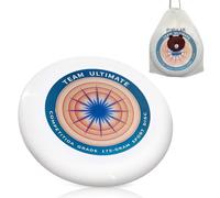 Frisbee de competición al aire libre de 175 g, disco giratorio profesional, disco Bio Ultimate para deportes al aire libre, adecuado para jugadores casuales y profesionales (bolsa de almacenamiento