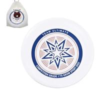 Frisbee de competición al aire libre, frisbee profesional, frisbee profesional, giratorio profesional, adecuado para jugadores casuales y profesionales, (más bolsa de almacenamiento) (azul)