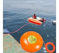Frisbee de Rescate arrojadizo para Kayak, balsa, Bote o Canoa. Disco de Rescate acuático Profesional para Rescate marítimo. Equipo de Seguridad Esencial para Salvar Vidas.