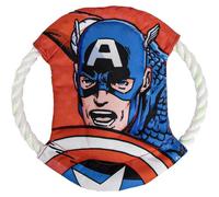 Frisbee para Perros con cuerda Diseño Marvel Capitan América