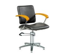 Friseurstuhl Comair Silla de Atención Londres Negro Modelo A Marrón Mobiliario