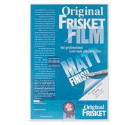 Frisket Lámina mate de baja adherencia, transparente, 381 mm x 254 mm, paquete de 8 hojas, vinilo de corte fino, corta limpiamente, adhesivo extraíble, autoadhesivo, duradero, para dibujo a lápiz