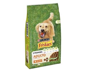 Friskies Adulto Ave y Verduras Pienso para Perros 10 Kg