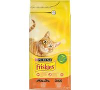 FRISKIES Adulto gallina verduras para gatos 1,7 kg