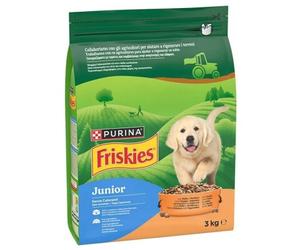 Friskies Alimento Seco Junior Pollo y Verduras 3 kg