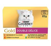 Friskies Chien Gourmet Gold - Tarros (, mousselines o avellanas - Bolsas Almuerzo - Saveurs AU CHOIX