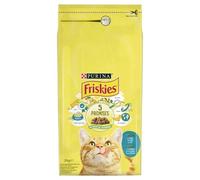 Friskies Comida para Gatos Adultos con atún y Verduras añadidas, 2 kg
